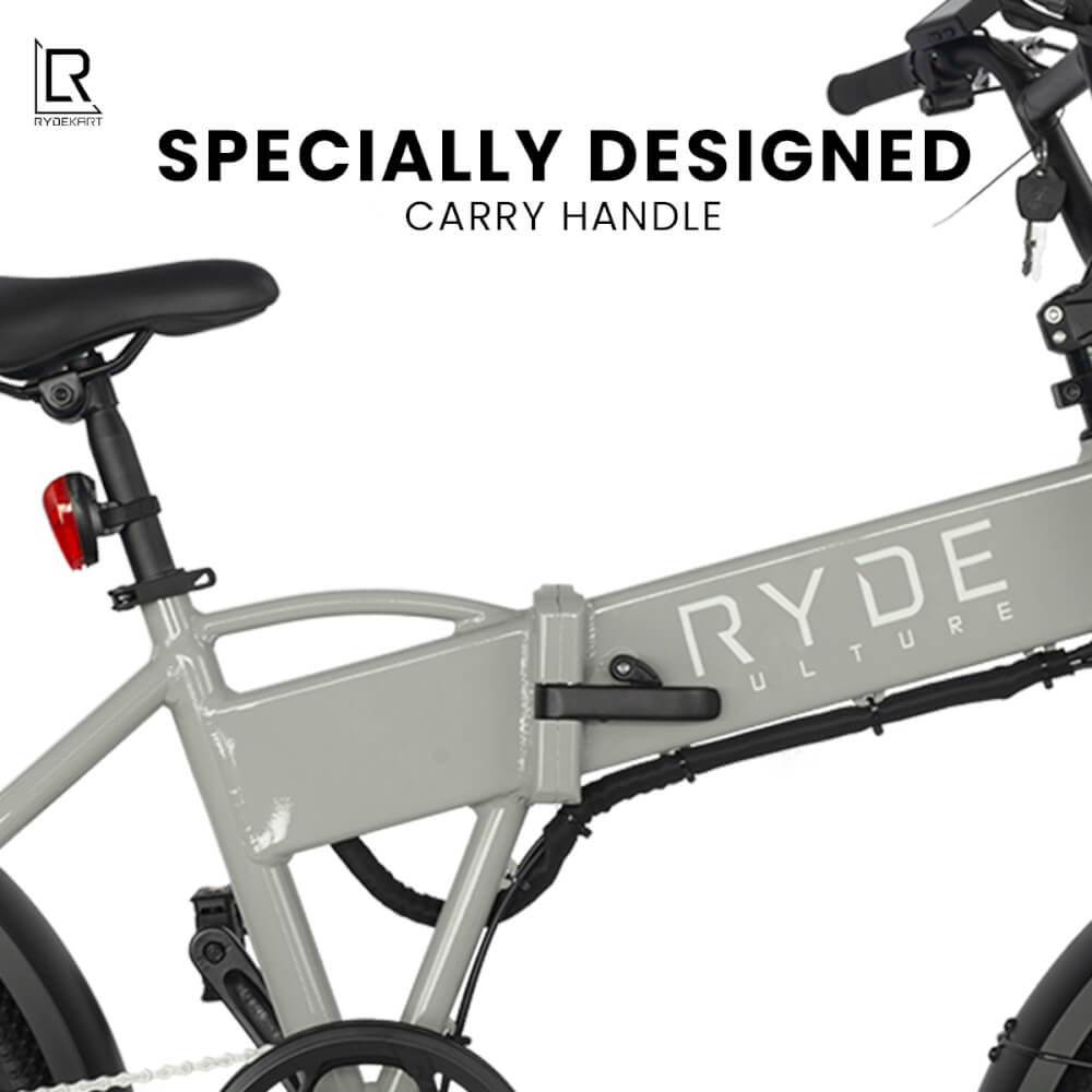 จักรยานไฟฟ้า Rydekart รุ่น Ryde Mark - สีเทา_8